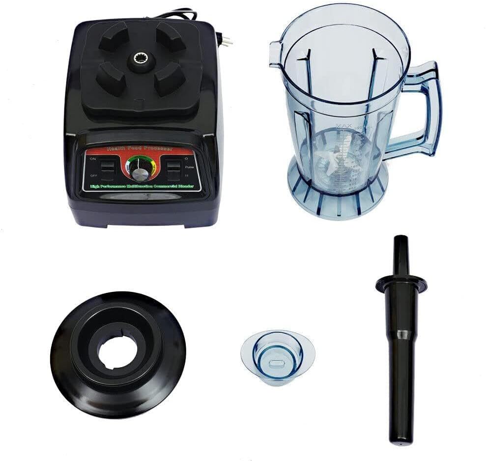 2800w Household Blender, Commercial Smoothie Blender, Multifunctional Juicer, 3-level Knob Speed Regulation, 3.9l Large Capacity, Fast Juice Extraction, for Cafe/breakfast Shop