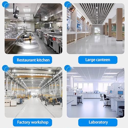 Portable Air Conditioners Industrial air cooler Large capacity water tank 3 wind speed adjustment 120° free white pageRapid heating and cooling, suitable for large areas such as warehouses and industr