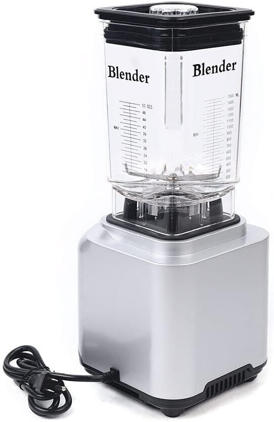 Professional Power Blender, 2200W Heavy Duty Commercial Electric Blender Heavy Duty Grade Mixer Juicer, 24000r/min, 10 Speeds & Timer, for Smoothies, Juices, Powdered Powder, Milkshakes