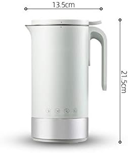 Soymilk Machine Automatic Mini Electric Heating Soya-Bean Milk Juicer Stir Rice Paste Maker Filter-free 350ml(E)