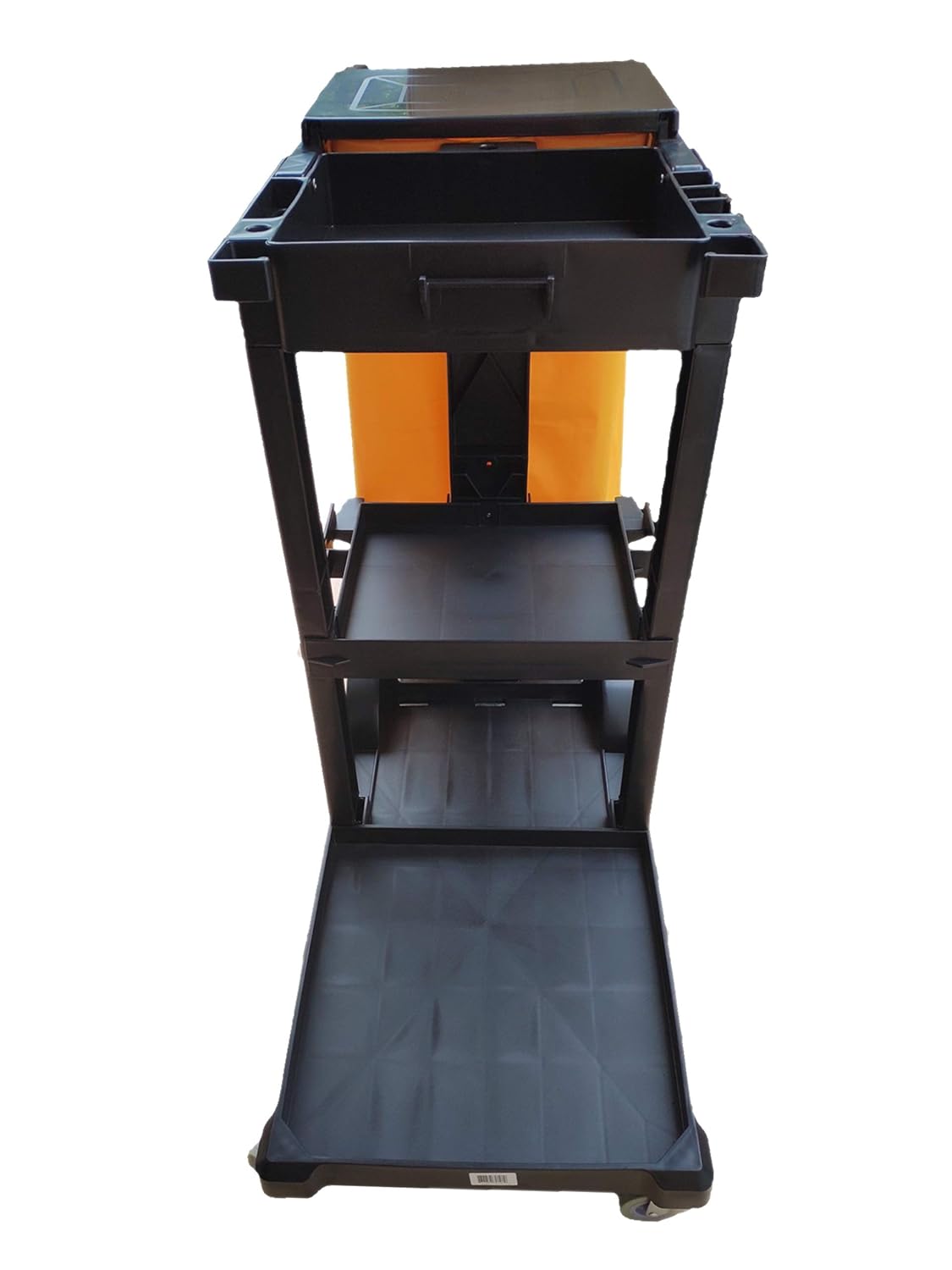 Sanitaire Professional Bagless Upright Commercial Vacuum with Tools, SL4410A and Simpli-Magic 79191 Janitorial Cart, Commercial, Black