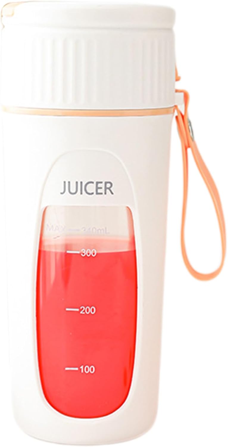 Portable Blender | Rechargeable Cordless Portable Maker | Personal Blenders Fruit Mixer Machine | for Milk Coffee Fruit Home Kitchen Office Picnic Travel Sports Outdoor Hiking Fishing