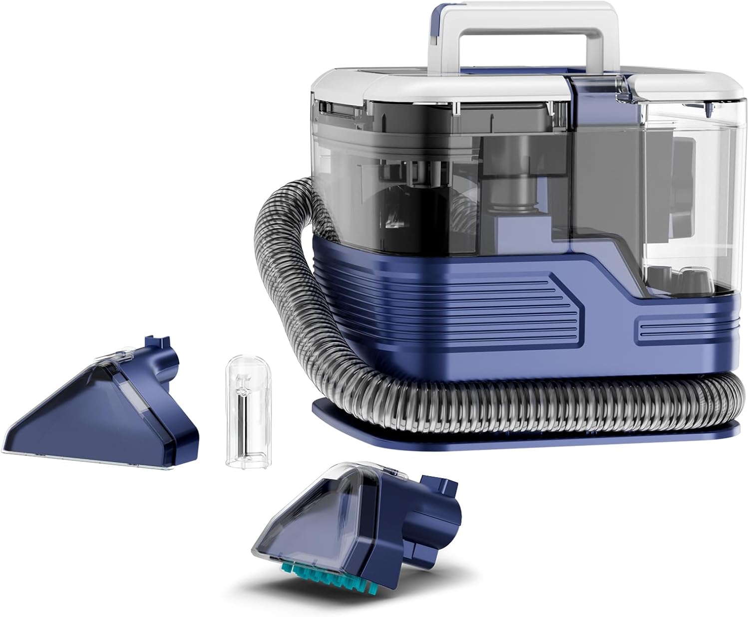 Cleaning Vacuum Cleaner, Powerful Stick Vacuum, 8 in 1 Vacuum Cleaners, Rechargeable Vacuum Pet for Hair, Carpet, Hardfloor，blue