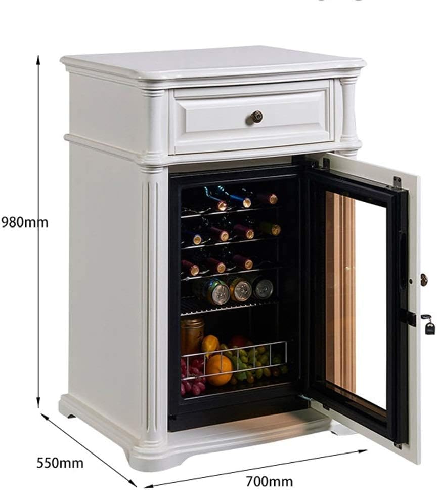 Retro Wine Cellar, Independent Wine Cellar, CNC Temperature-Adjustable Constant Temperature Refrigerator, Silent Beverage Cooler