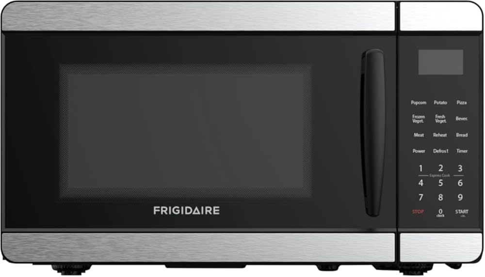 FRIGIDAIRE EMW727 0.7 Cubic Foot Microwave, Stainless Steel