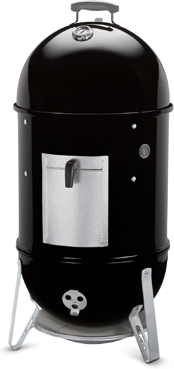 Weber Freestanding Grills Smoker 47cm Stainless Steel Charcoal Black
