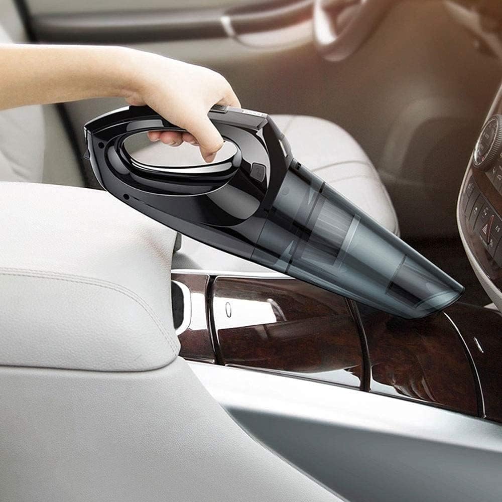 Handheld Vacuum Cordless, Portable Car Vacuum Cordless, Mini Car Vacuum, Powerful Suction, Small Vacuum Cleaner for Pet Hair, Dust, Home and Car Cleaning