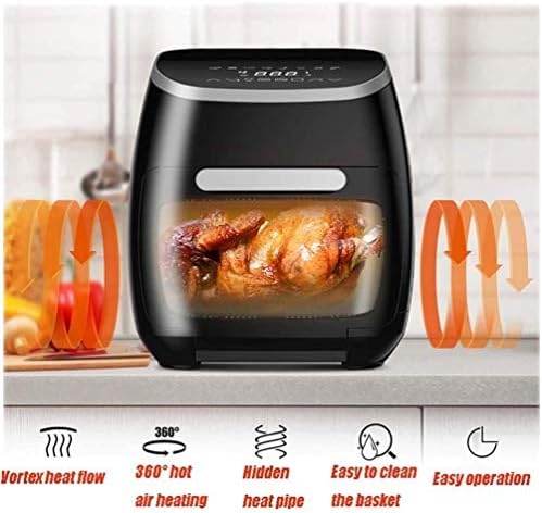 11.5-Quart Air Fryer, Crisp,Cook,Rotisserie, Dehydrate; 7-in-1 Cooking Features; Deluxe Air Frying Accessories