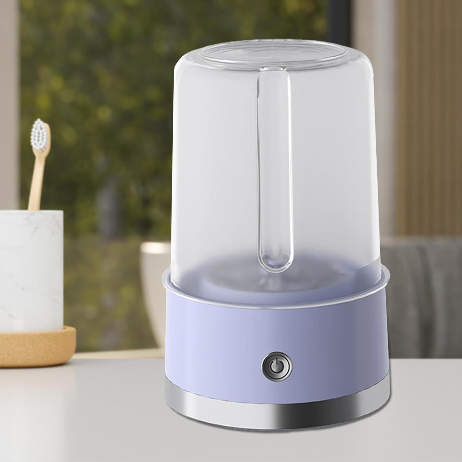 Compact Portable Laundry Washer with 3 Wash Options for, violet