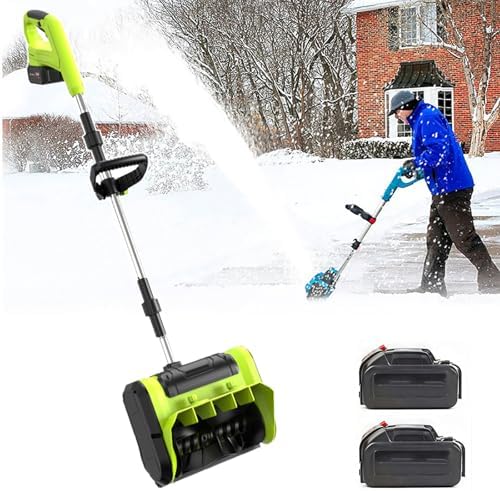 Cordless Electric Snow Shovel - 900W Power, 10