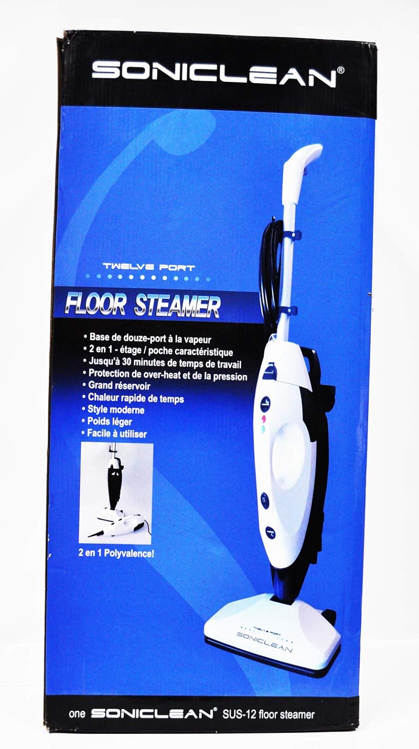 Soniclean Steam Mop 12 Port with Hand Steamer SUS-12