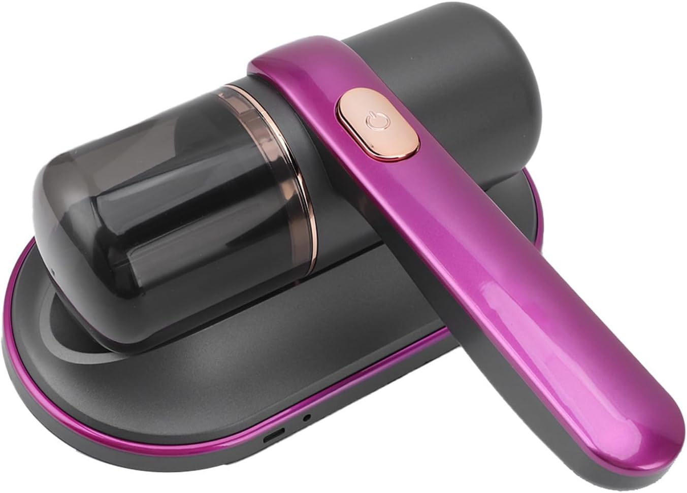 Cordless Vacuum Cleaner 10KPa Suction Low Noise Handheld Bed Vacuum Cleaner with 2Pcs Washable Filters for Mattress Pillows Sofa Carpet