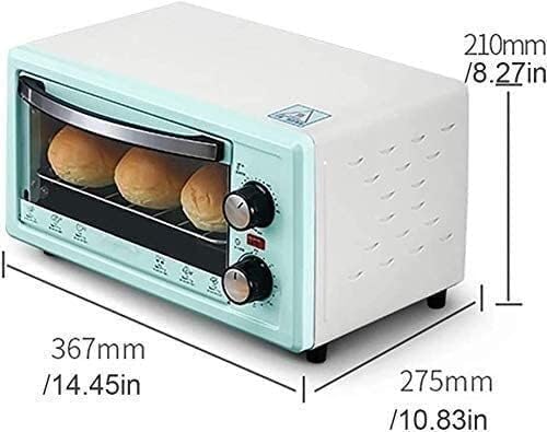 oven mini oven air fryer oven Mini Oven with Grill Rotisserie Electric Oven and Hob Packages Hob Cookers Timing Wide-Area Temperature Control 11L Mini Ovens Toaster Oven Air Fryer, (Color : Pink) (