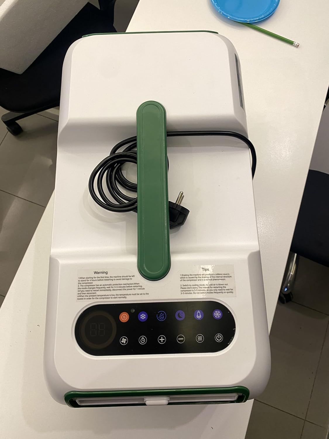 HEXAPRO+ Portable Air Conditioner, 4800 BTU, R290 Refrigerant, Turbo Cooling, Dehumidifier & Fan Mode, for Rooms up to 15m², Energy Efficient, Quiet Operation, Easy Setup