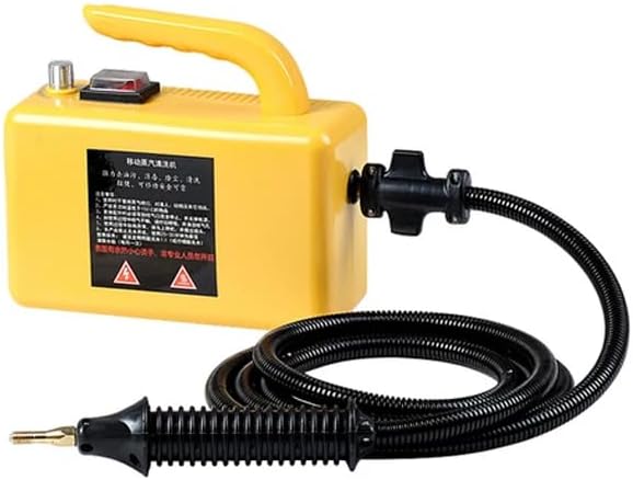 Steam Cleaning Machine Air Conditioner Parts Washing Tools Adjusted Function Home High Temperature Steam Cleaner For Kitchen (Yellow)
