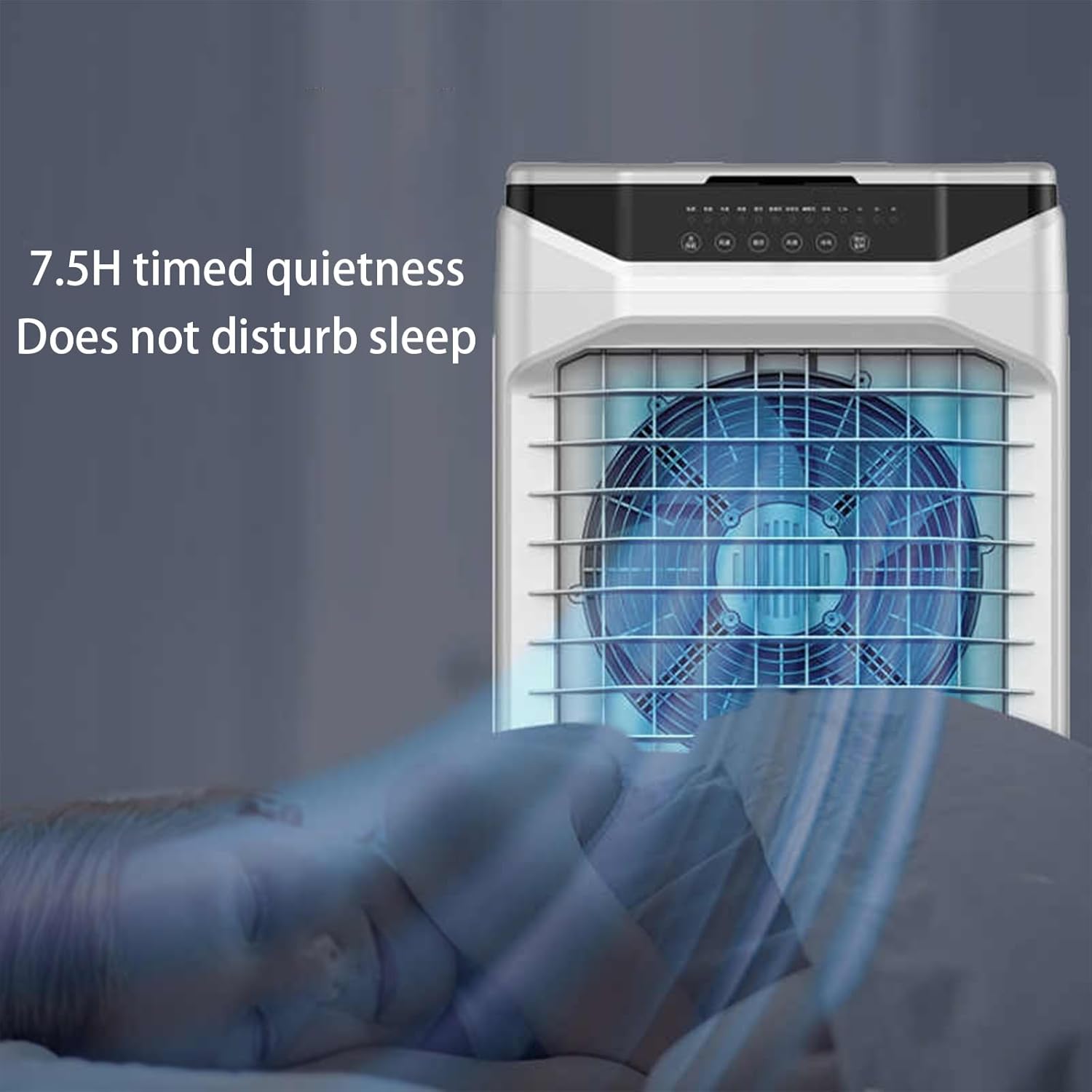 Portable Air Conditioners, 3-in-1 Evaporative Air Cooler, Swamp Coolers with Ice Pack and Timer, Portable Ac Great for Room Office(46 * 32 * 90cm)