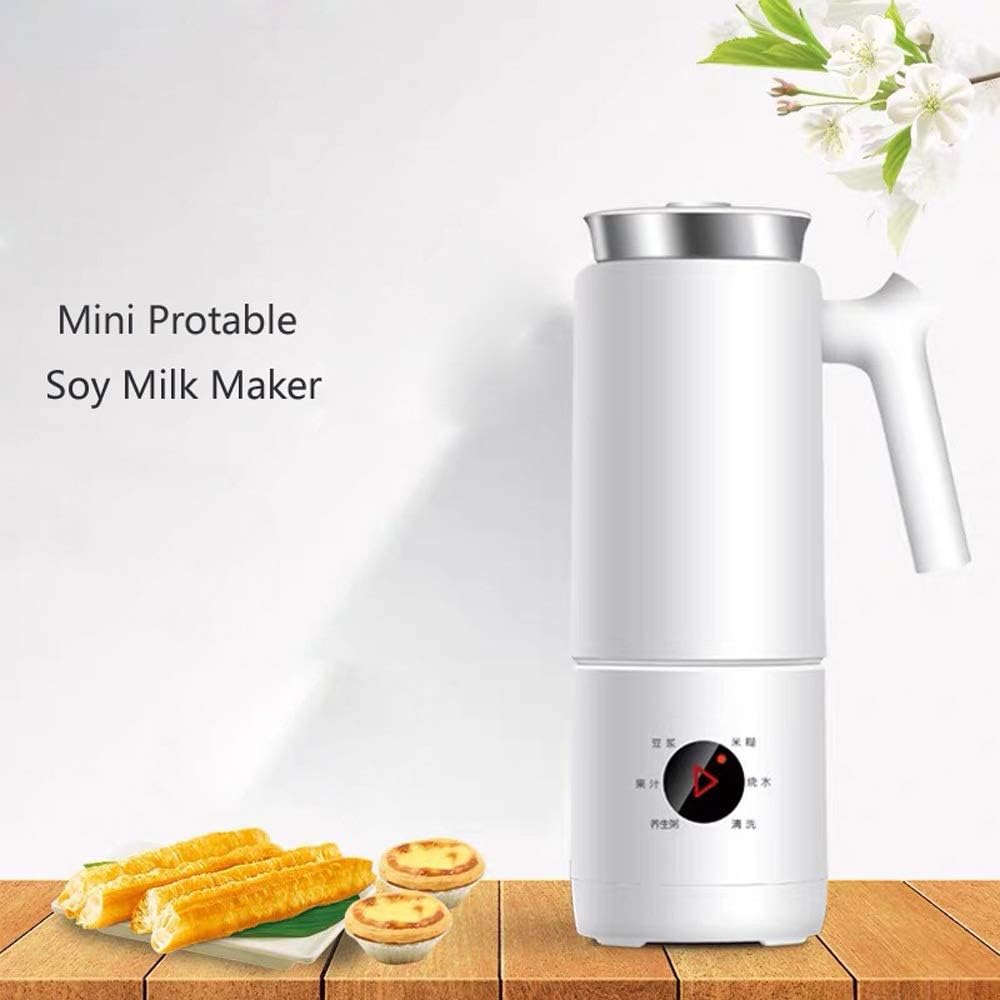Soymilk Maker Machine Mini Mixer Juicer Blender Multifunction Portable Soybean Milk Filter-free Extractor