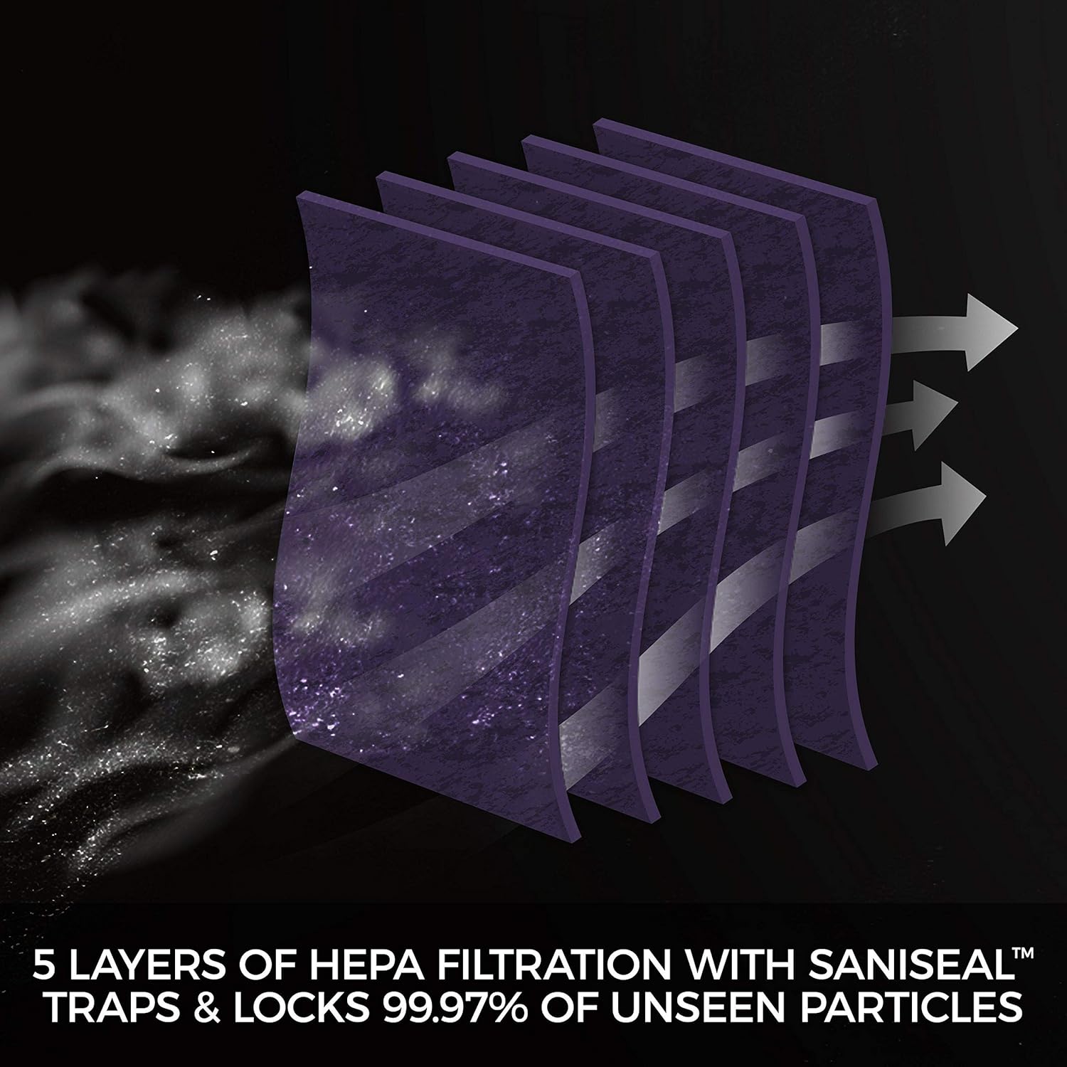 Oreck HEPA Upright Vacuum Cleaner, Lightweight Bagged Upright Vac, HEPA Media Filtration, Traps Debris and Locks in Dirt, Two Speed Control, Corded Vacuum Cleaners for Home Use