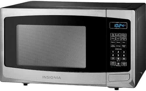 0.9 Cu. Ft. Compact Microwave - Stainless Steel