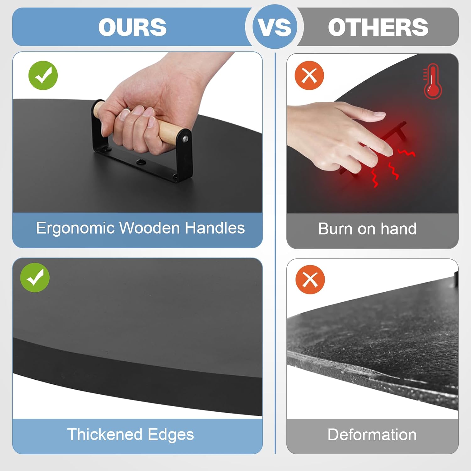 Fire Pit Lid Cover Round - 38