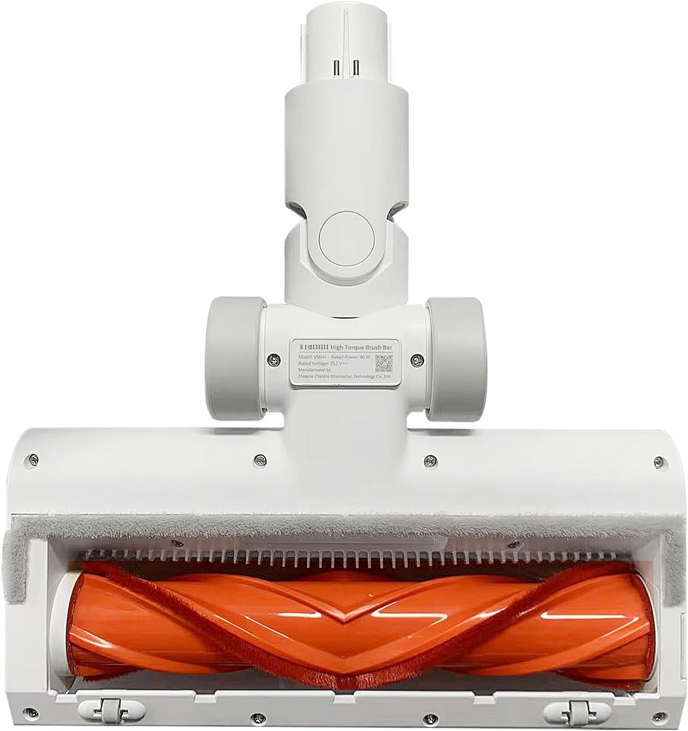 Vacuum Cleaner Ground Brush Head VMH1 Compatible with XiaoMi G9/G10/1S Mijia Handheld Wireless Dust Collector Roller Spare Parts Handheld Wireless Accessory (Orange)