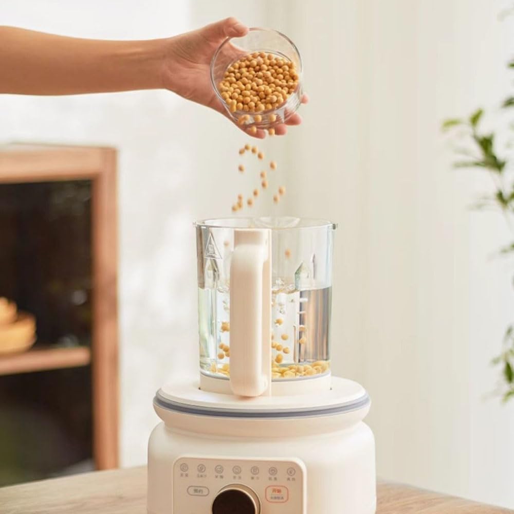 8in1 Cooking Blender, 1.4L 600W Countertop Blender with Silent Shield, 8 Programs & 24H Preset, Self-Cleaning & Drying, for Smoothie, Soy Milk, Oat Milk