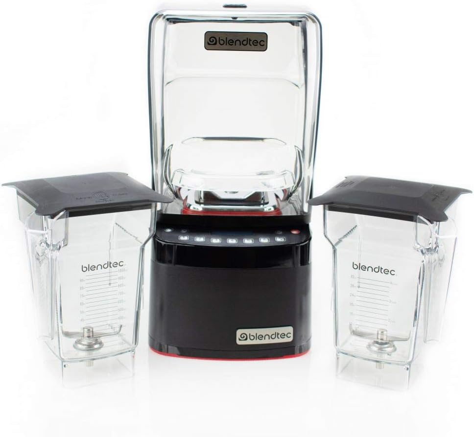Blendtec Commercial Stealth 885 Blender with Brushless Motor + 2 FourSide Jars