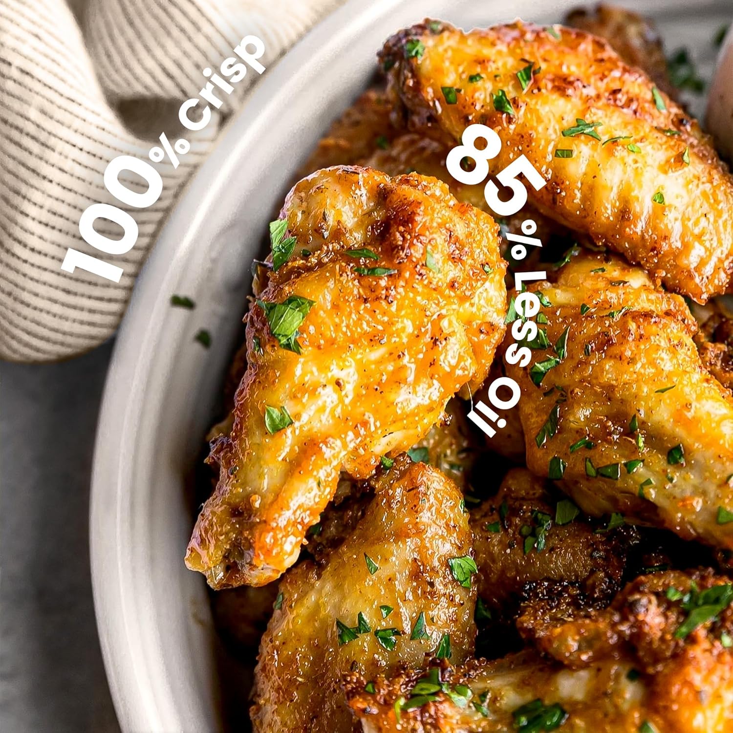 Kismile 18QT Air Fryer Toaster Oven Combo, 12-in-1 Countertop Convection Airfryer Oven, 70–450℉, Bake, Roast, Reheat & Broil, Fits 8-10″ Pizza, Includes Full Accessories, Stainless Steel (Silver)