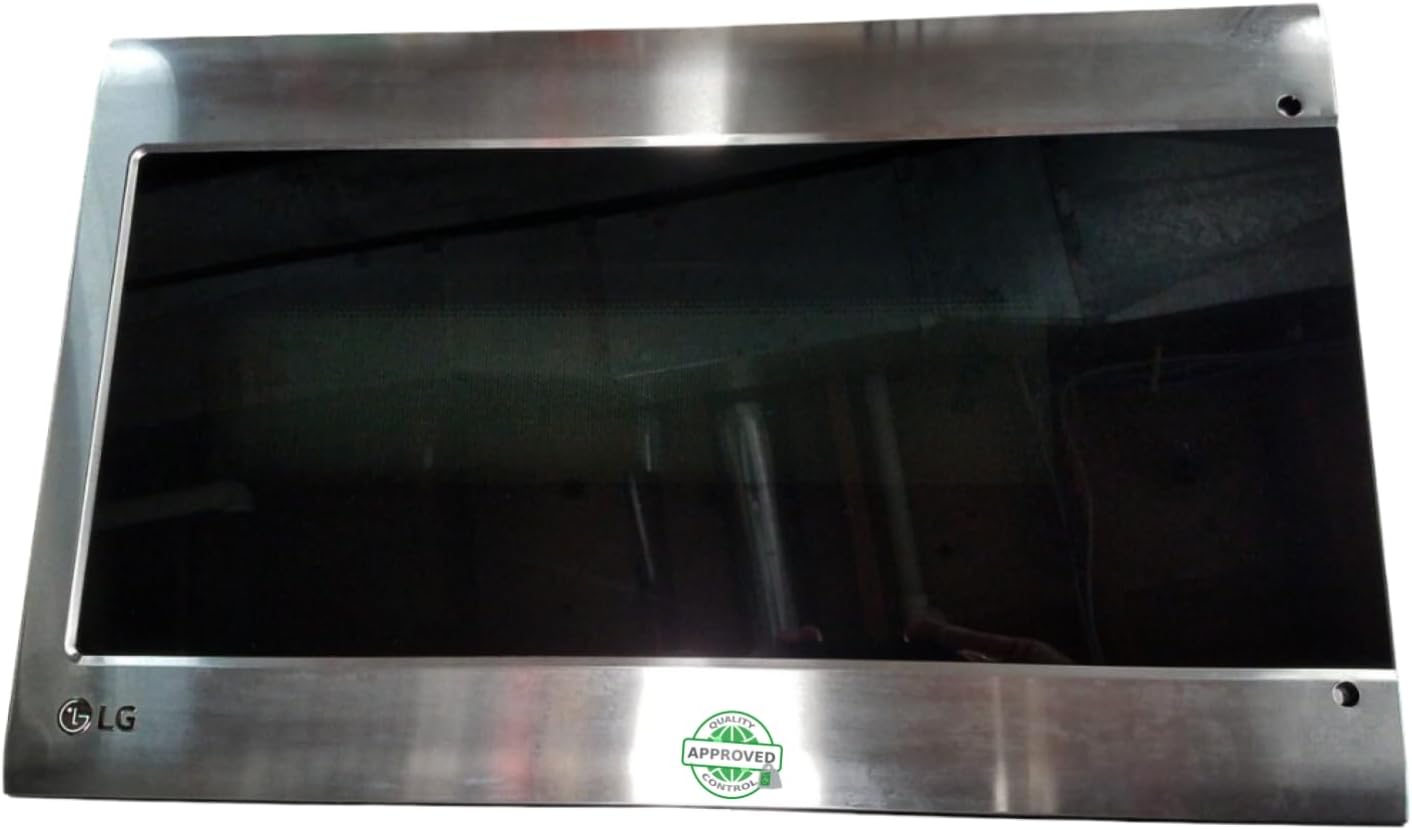 ADC74347106 CKD347106X compatible with LG Microwave Door Assembly fits old number ADC74347106