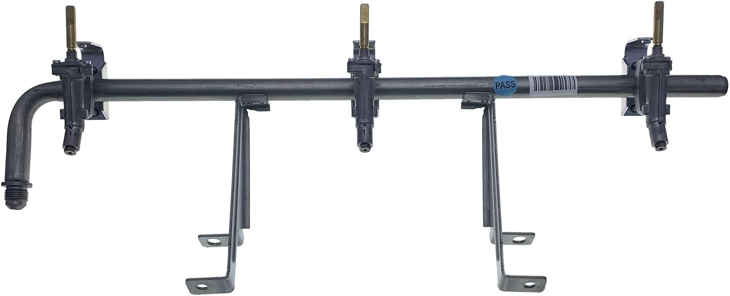 Gas Grill Manifold Valve Assembly Replacement Parts for Weber Spirit 310/315 Series, Spirit II E-310 & S-310 (Propane(LP))