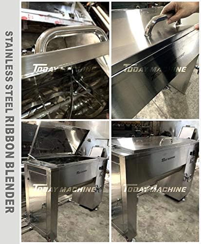 Horizontal Food Powder Ribbon Mixing Machine Blender