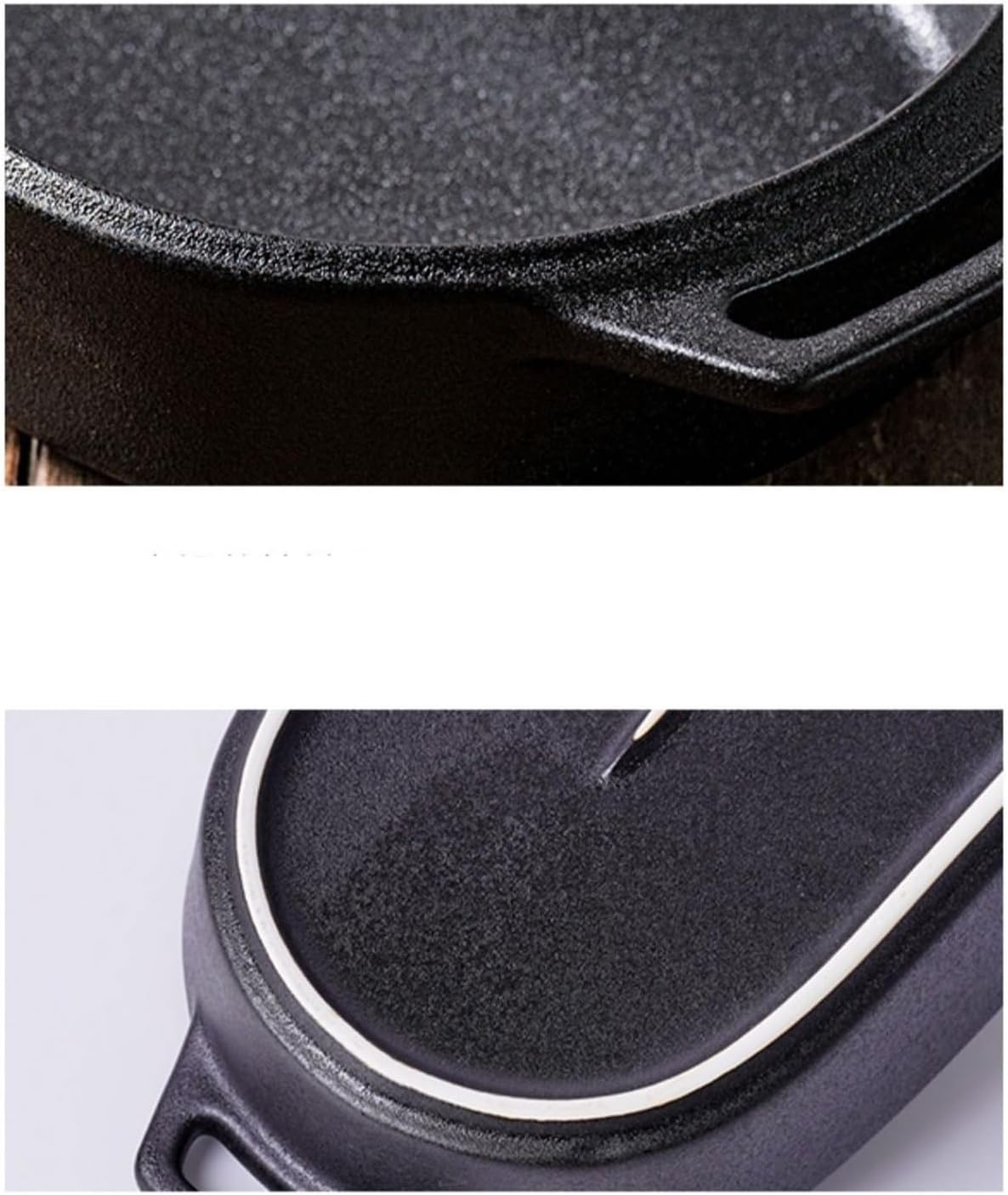 Roaster Oven Special Dish Double Ear Ceramic Baking Dish Cheese Baked Rice Plate Creative Commercial Microwave Baking Dish roasting pan(38.5cm)