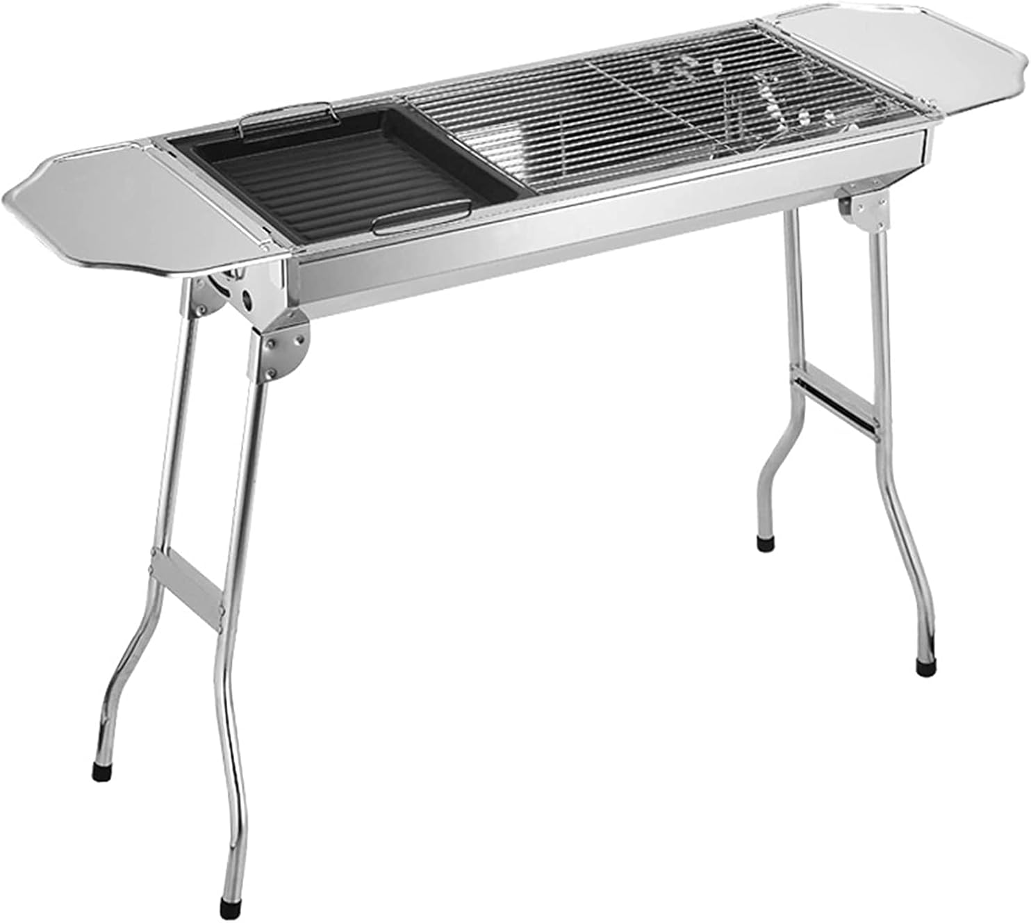 Charcoal s Portable Outdoor BBQ Patio Camping Picnic Barbecue Stove Suitable for People Charcoal Table