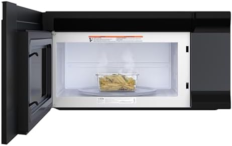 KoolMore 30-inch 1.6 cu. ft. Over the Range Microwave Oven with Sensor Cooking, 1,000 Watts and 300 CFM in Stainless-Steel and Black, UL Listed