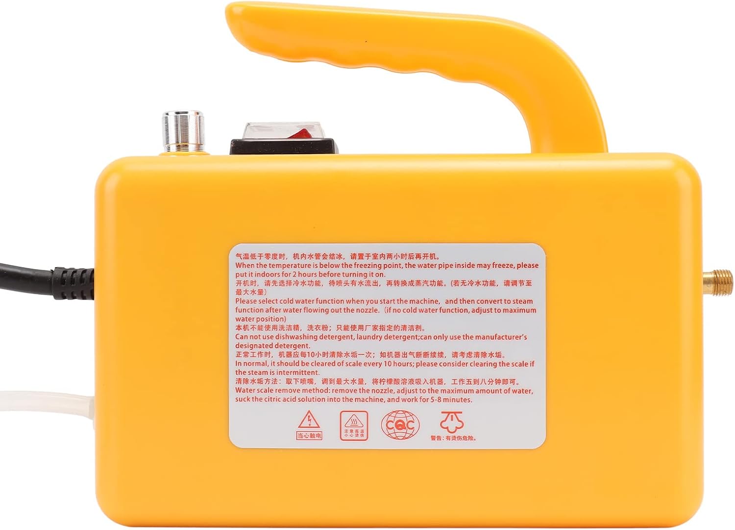 FLEXMAN High Pressure Steam Cleaner, Handheld High Temp Portable Cleaning Machine for Clean Air Conditioning, Range Hood, Washing Machine, Sofa, Car