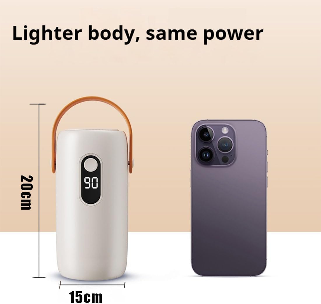 Mini Portable Foldable Clothes Dryer, Small & Compact Clothes Dryer, Hanging Laundry Dryers, Quiet Fast-Drying Machine With Dry Bag, Adjustable Timer, Overheat Protection, for Travel Home (1PC)