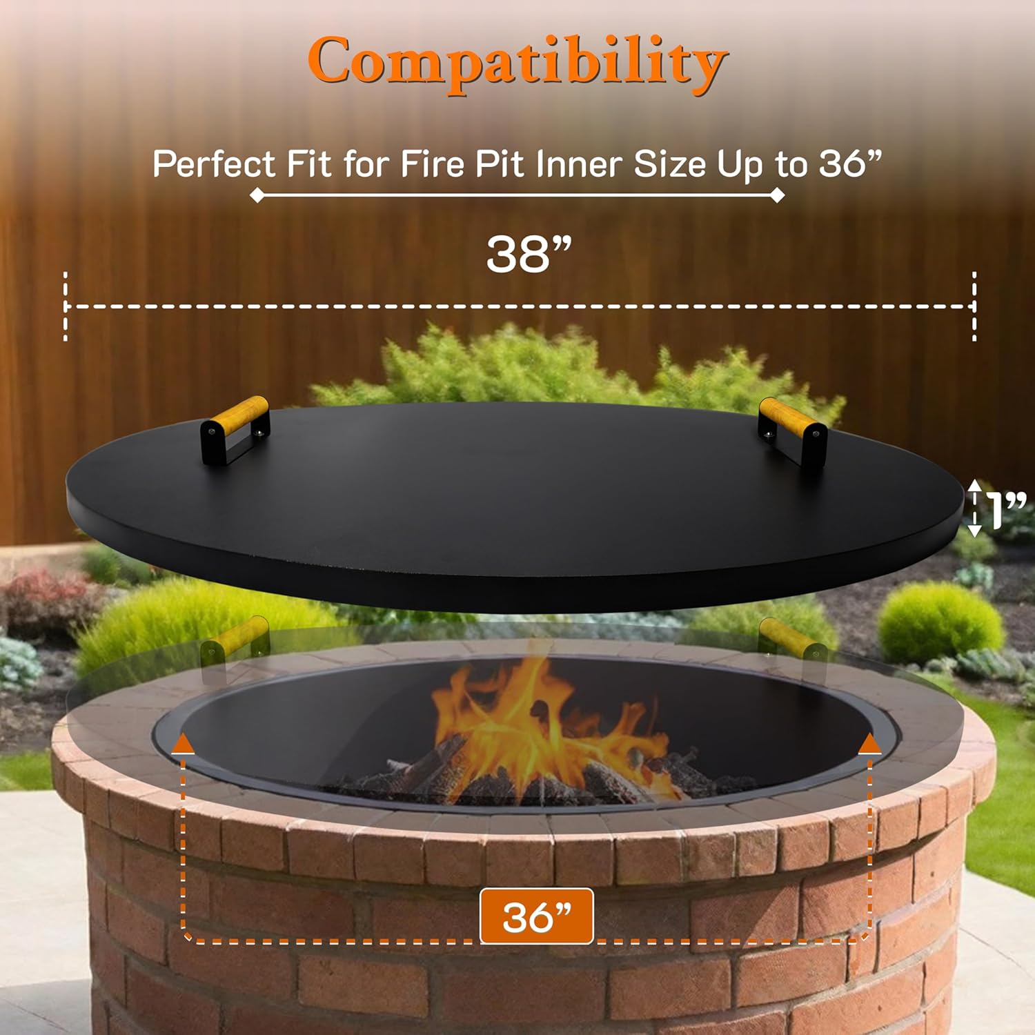 Febtech - FirePit Lid 38