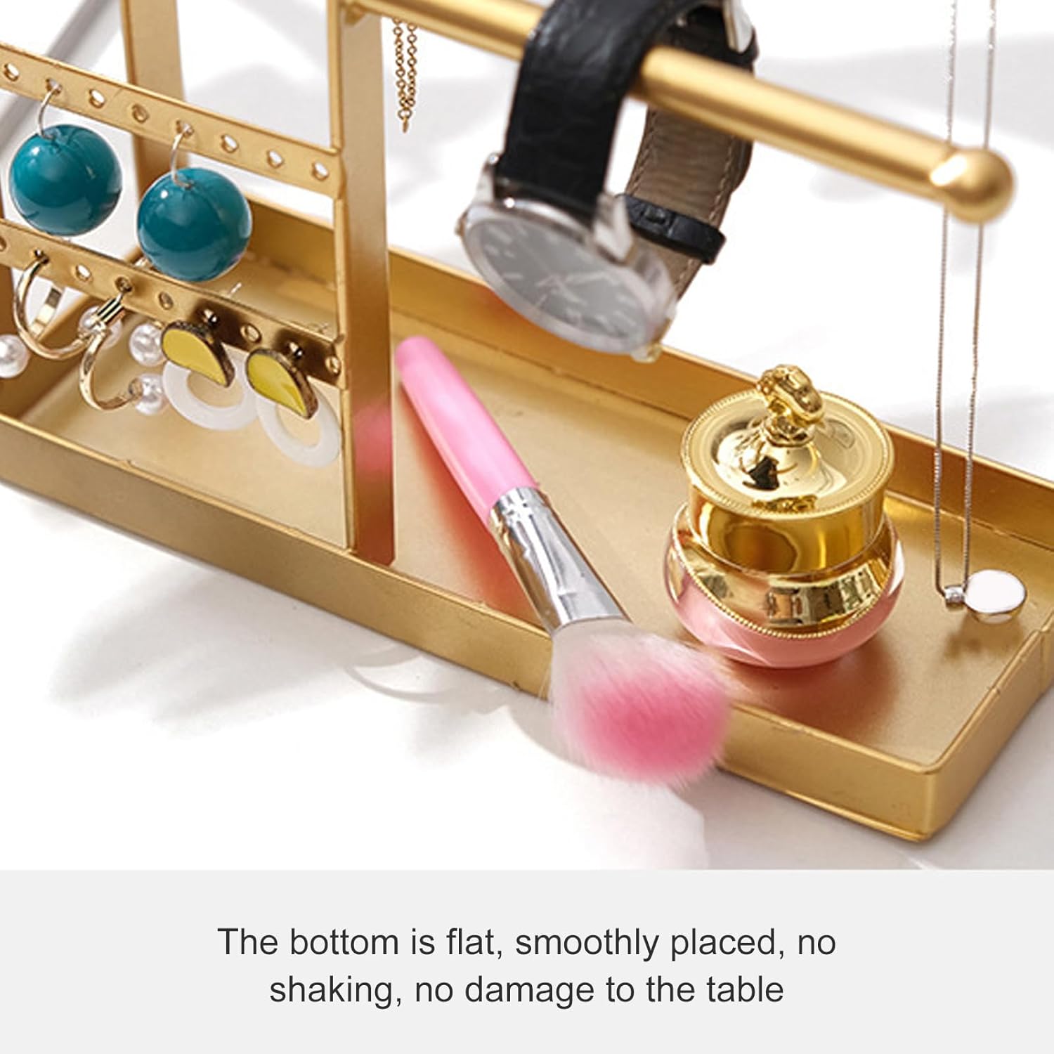 Sturdy and Earring Storage Holder with Easy Installation Ideal for Entryways Bedrooms or Vanity Tables Household Storage