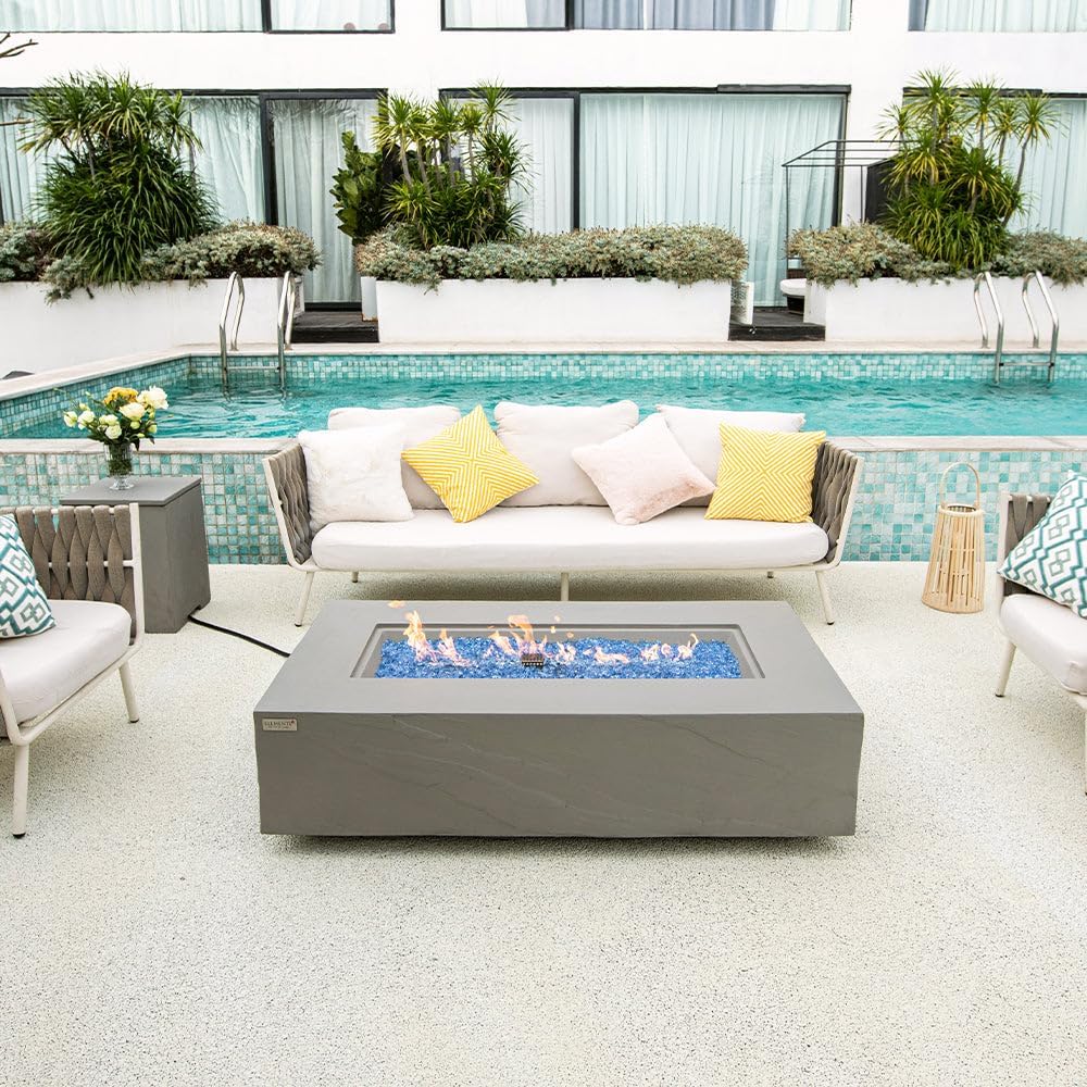 Meteora Concrete Fire Pit 55.9