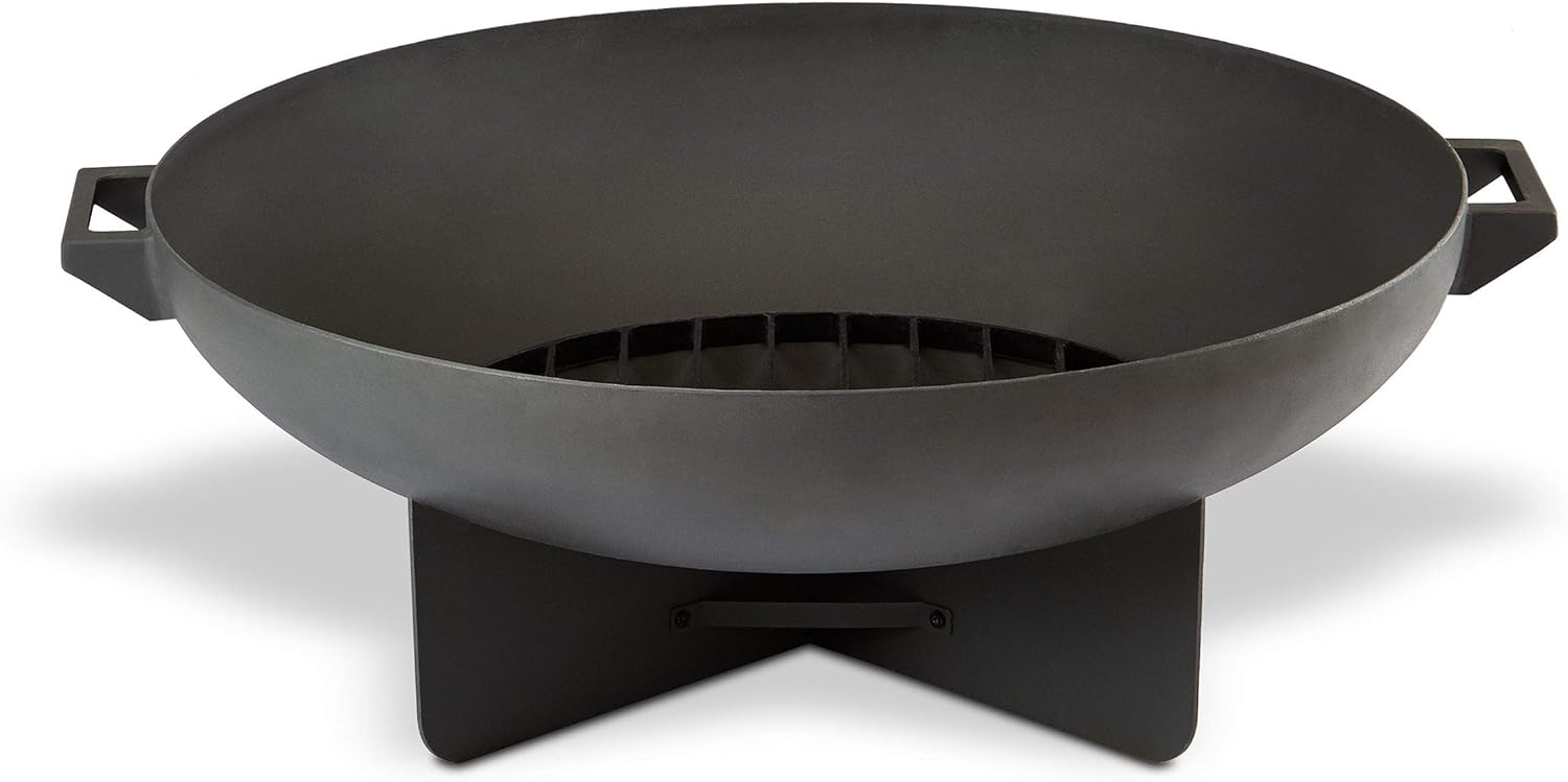 Grey Fire Bowl Steel