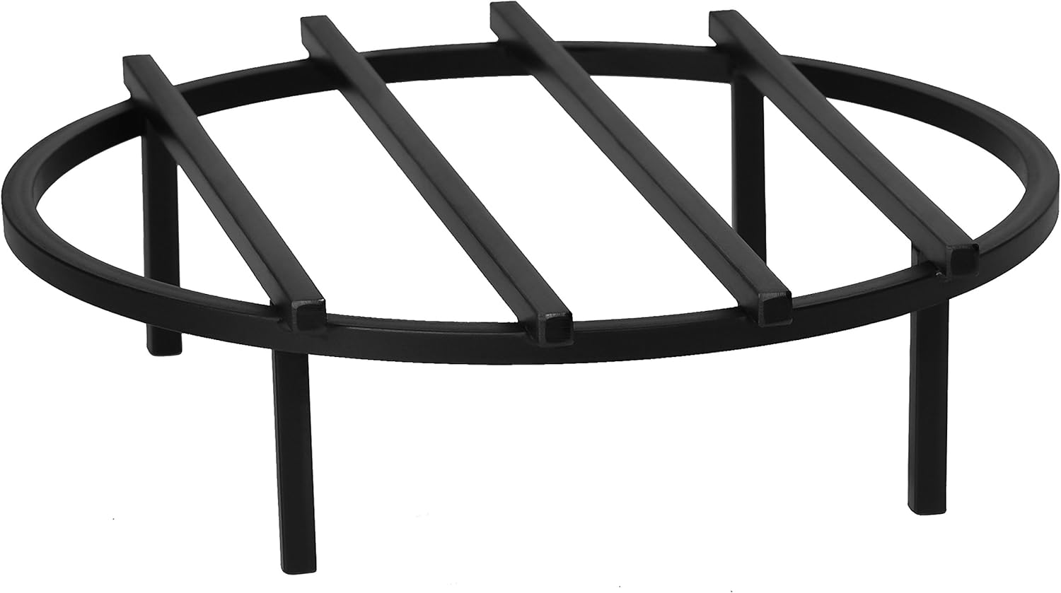 SteelFreak Classic Round Fire Pit Grate, 18 Inch Diameter - Made in The USA