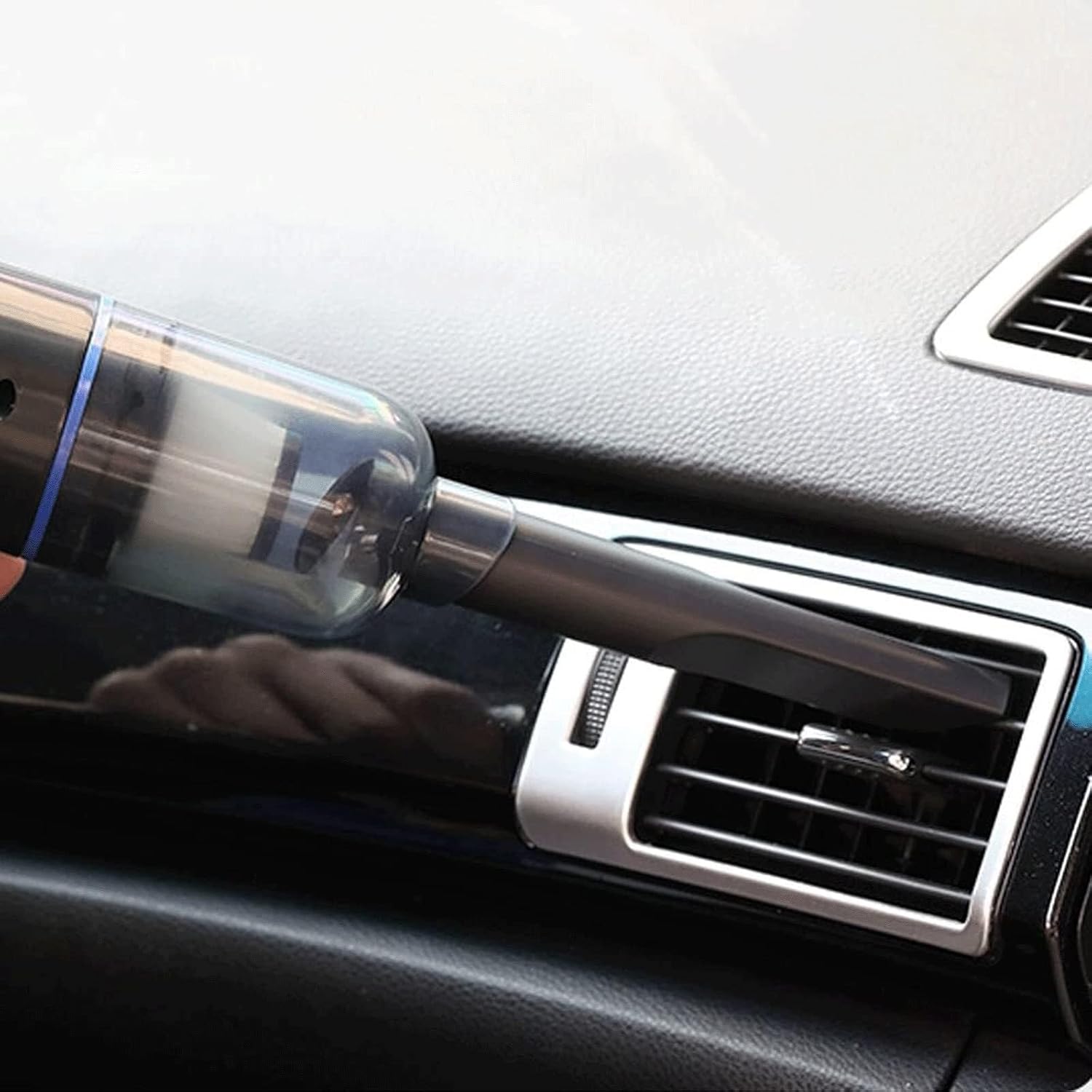 Handheld Vacuum Cordless, Vacuum Cleaners Car Cordless Handheld Dust Cleaners Portable with Powerful Suction(B)