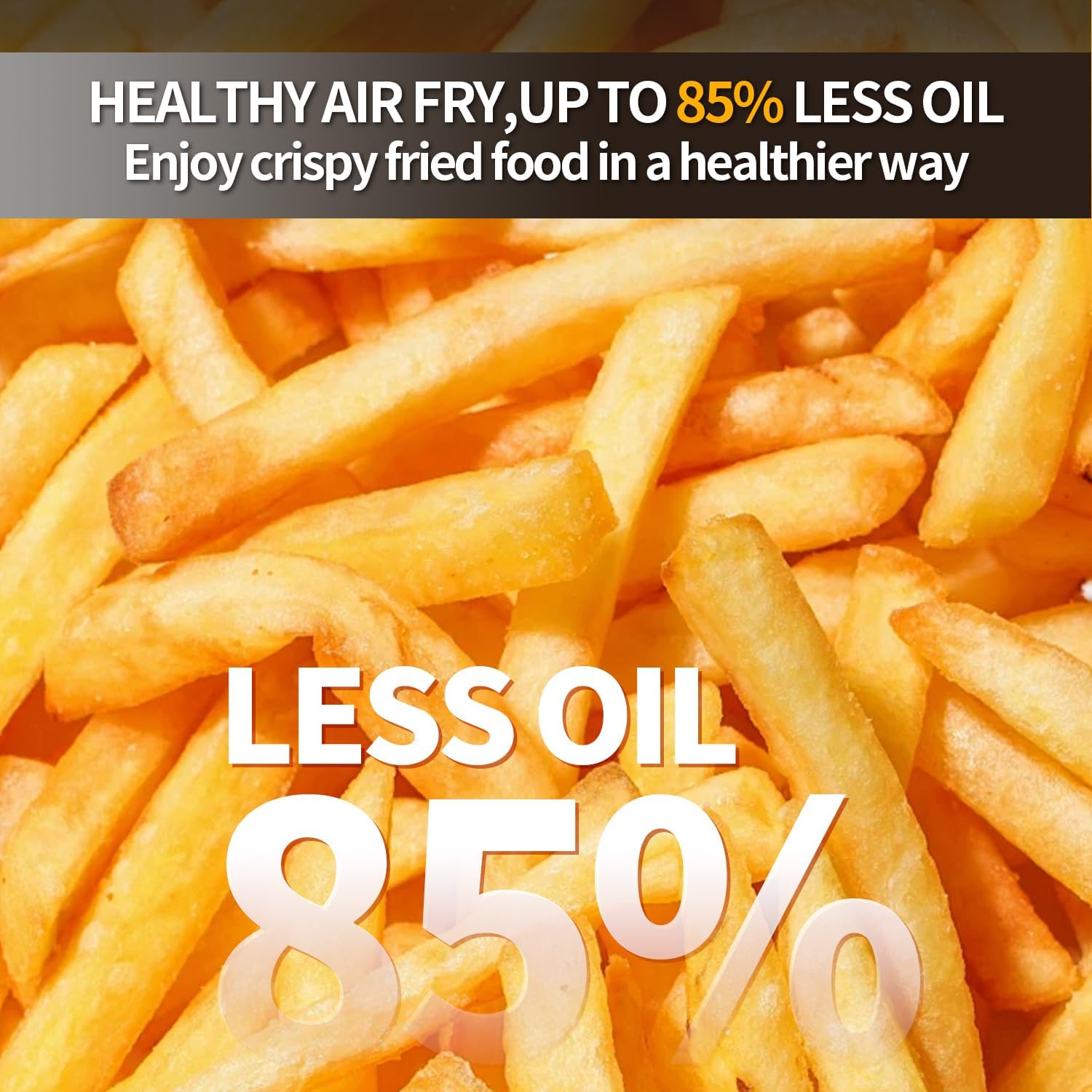 26QT French Door Air Fryer Toaster Oven Combo, 15 Cooking Functions including Rotisserie, and Digital Controls, 30 Recipes & 5 Accessories, Stainless Steel Finish