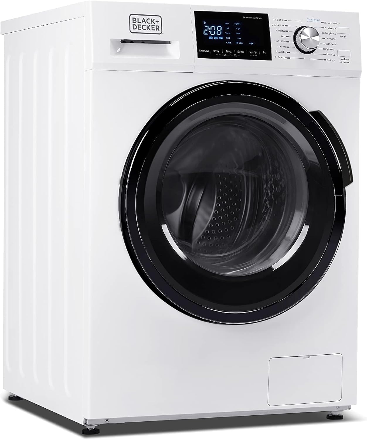BLACK+DECKER Washer and Dryer Combo, 2.7 Cu. Ft. All In One Washer and Dryer with LED Display & 16 Cycles