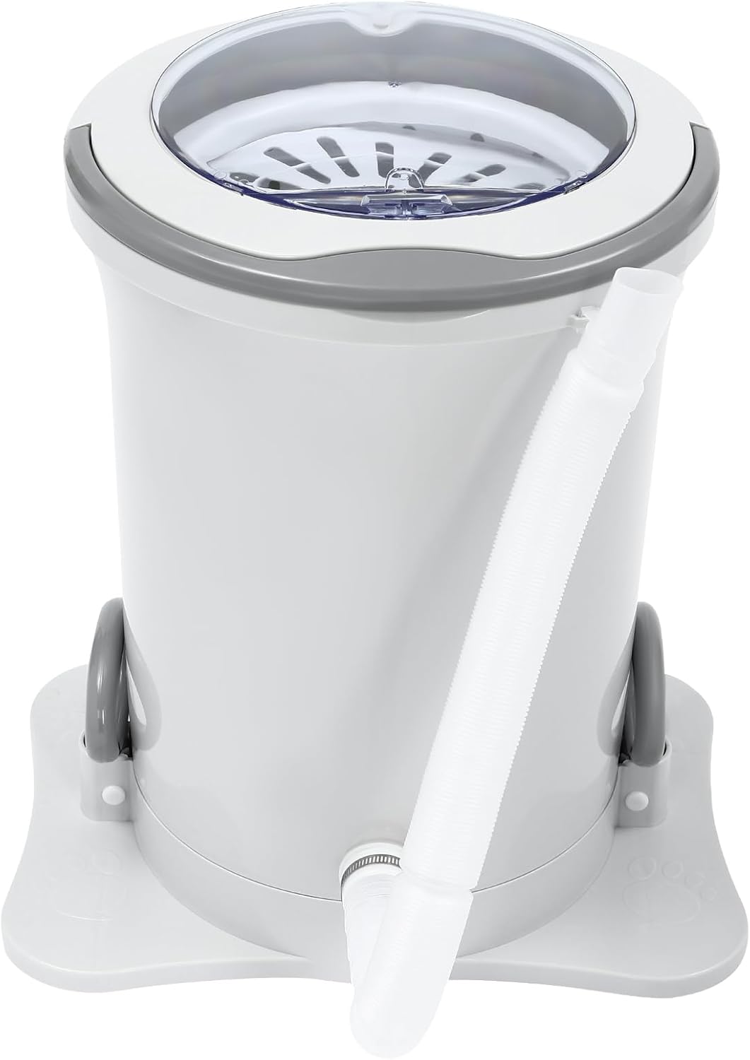 12L/3.17Gal Manual Dehydrator, Mini Manual Dehydrator Washing Machine, Foot Operated Non-Electric Dehydrator for Camping, Traveling, Student Residence, And Hotel Use