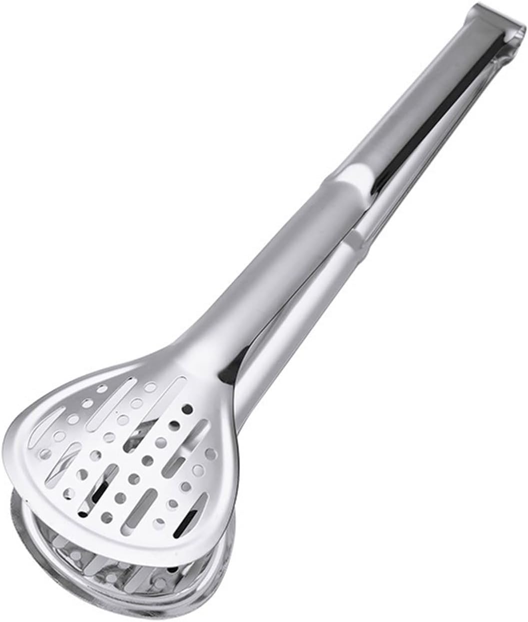 Tongs Shell Hollow Food Non-Stick Barbecue Steak Clip Long Handle Buffet Tweezers Utensils for Home Kitchen