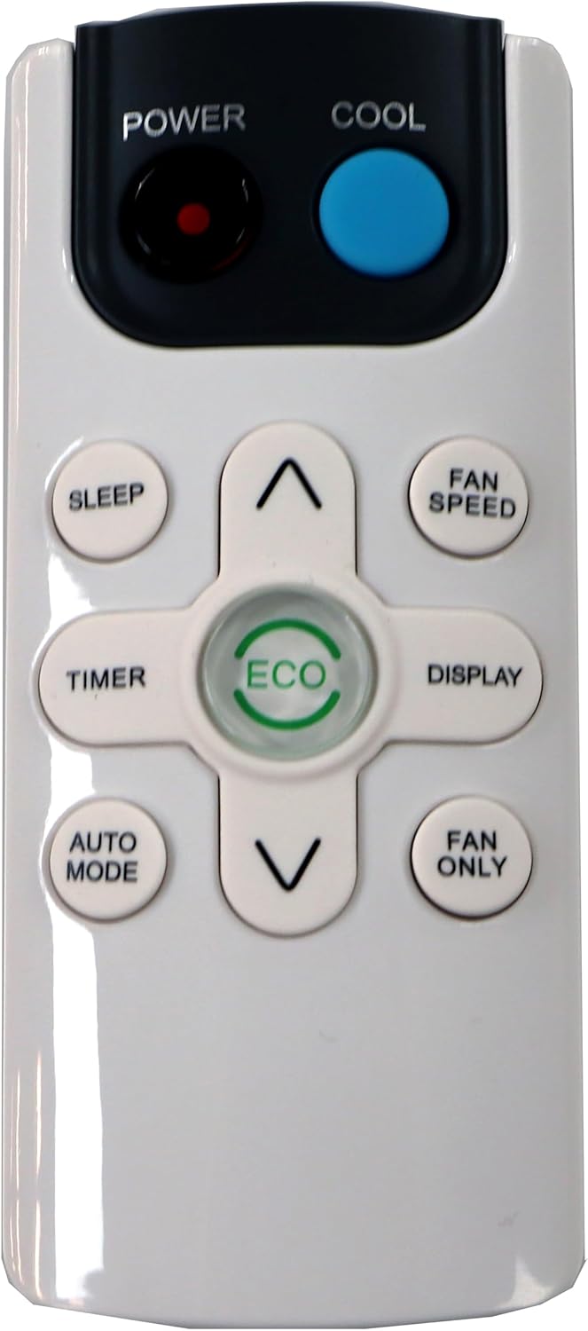 RCA 10,000 BTU Window Mounted Air Conditioner & Dehumidifier, 115V, Air Conditioner for Rooms up to 400 Sq. Ft. with Remote Control, White