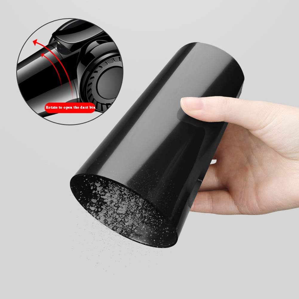 Cordless Handheld Vacuum Cleaner with Light and HEPA Filter, Car Vacuum, High Power 120W 4500PA Stronger Suction for Car Home Pet Kitchen Office,Black (Red)