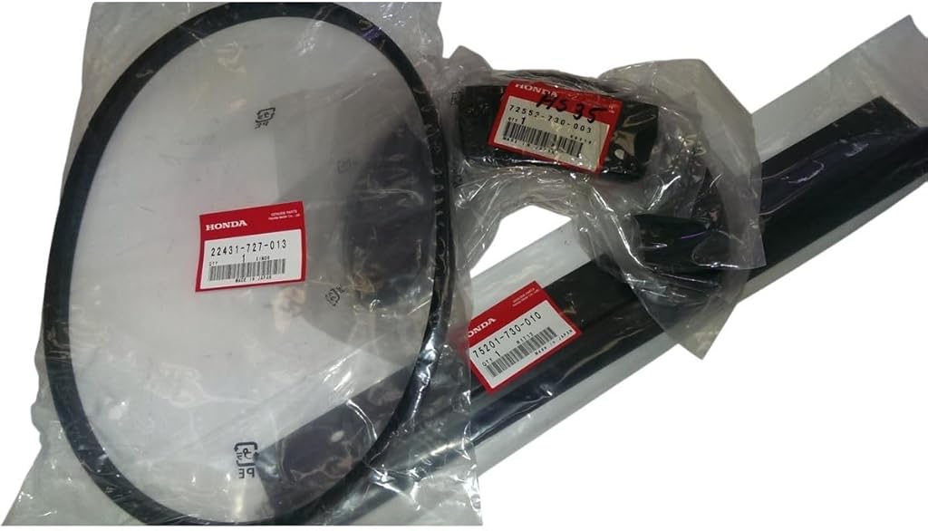 Replacement for Honda OEM Paddles Scraper Blade & Belt HS35 HS 35 Snowblower Snow Blower Genuine OEM