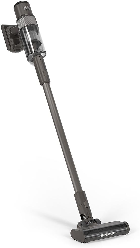 Sebo Balance A1 Cordless Lightweight Vacuum Cleaner with LED Display, Advanced Filtration, Electric Brush - Grey